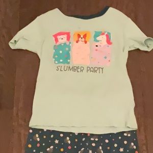 Pajamas animals on top